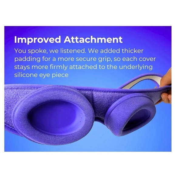 Blinkjoy Hydrating Sleep Mask 2nd Gen Dry Eye Night Mask w/ Case & Box - Picture 14 of 16